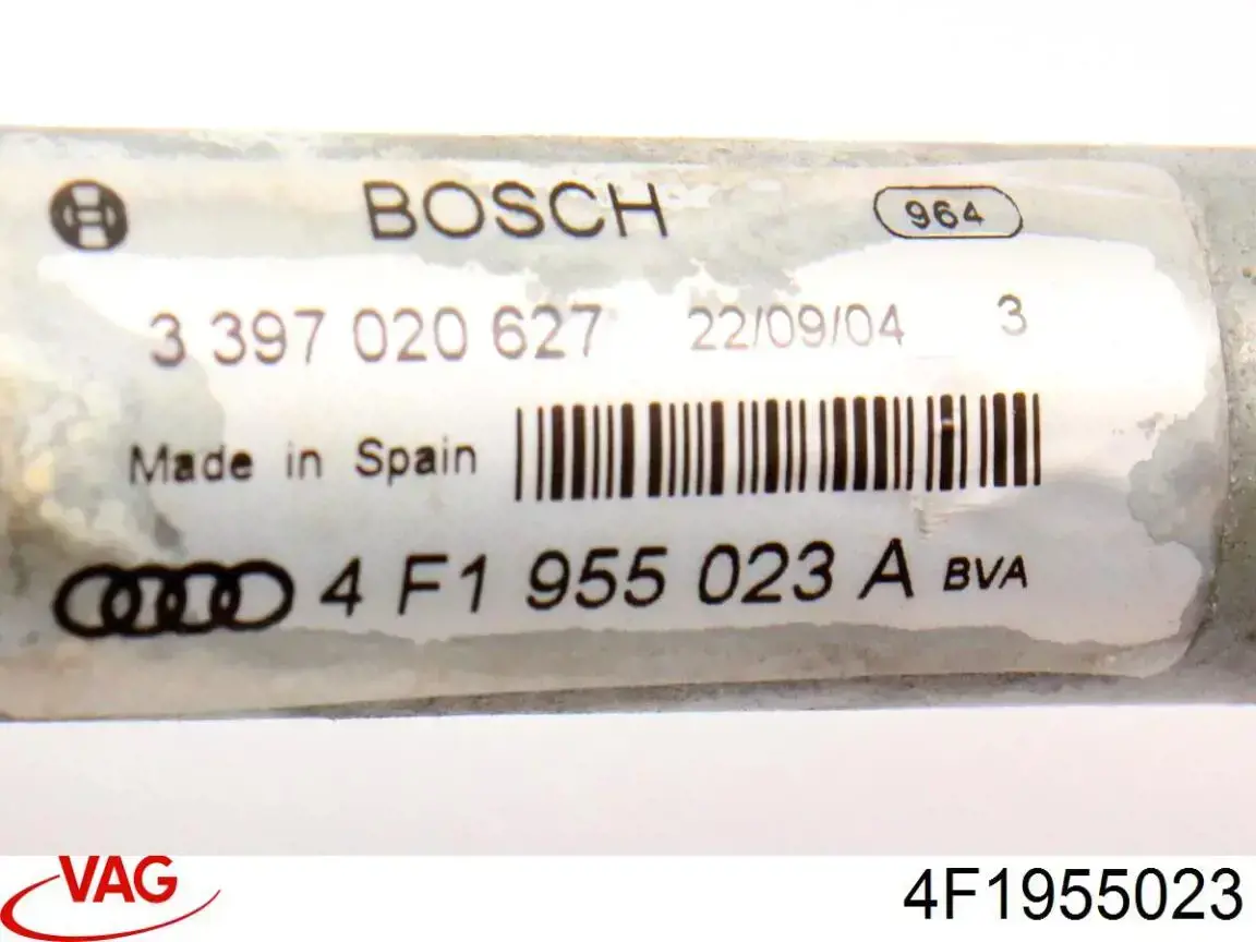 Trapézio de limpador pára-brisas VAG 4F1955023 preço, a partir de 41,57 USD