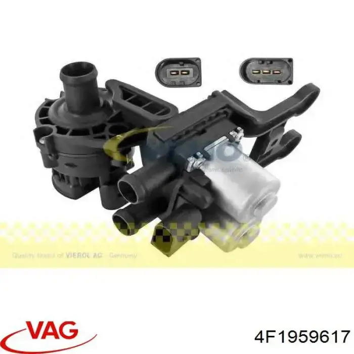 Válvula de forno (de aquecedor) VAG 4F1959617 preço, a partir de 38,80 USD
