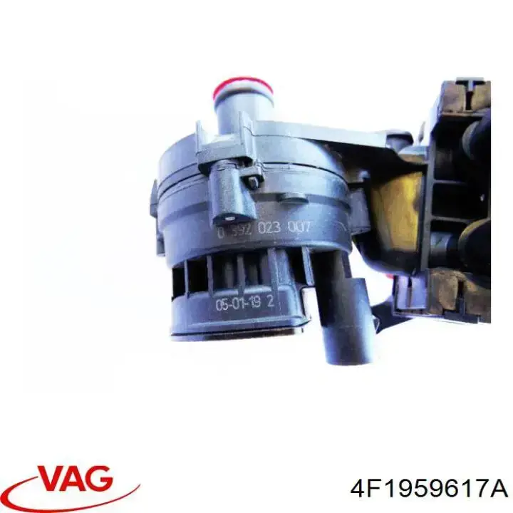 Compre 4F1959617A VAG Válvula de forno (de aquecedor)