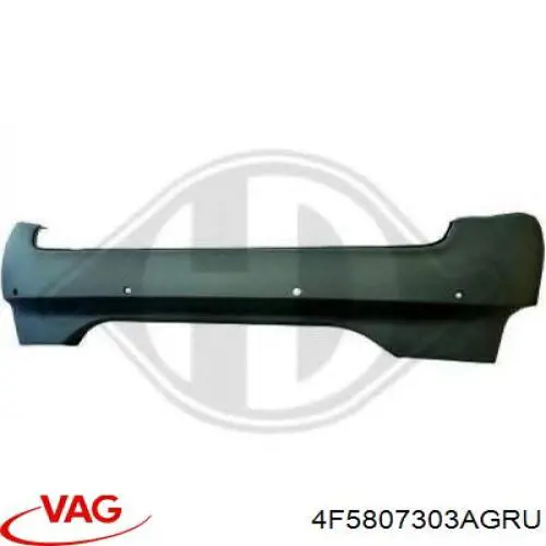 Pára-choque traseiro VAG 4F5807303AGRU preço, a partir de 225,42 USD