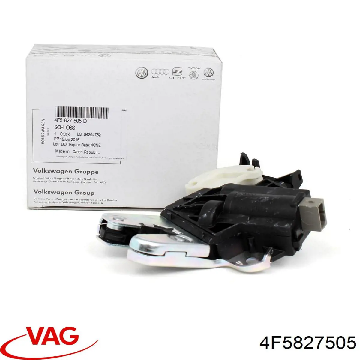 Compre 4F5827505 VAG Fecho de tampa de porta-malas (de 3ª/5ª porta traseira)