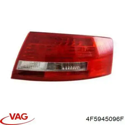 4F5945096F VAG Lanterna traseira direita externa