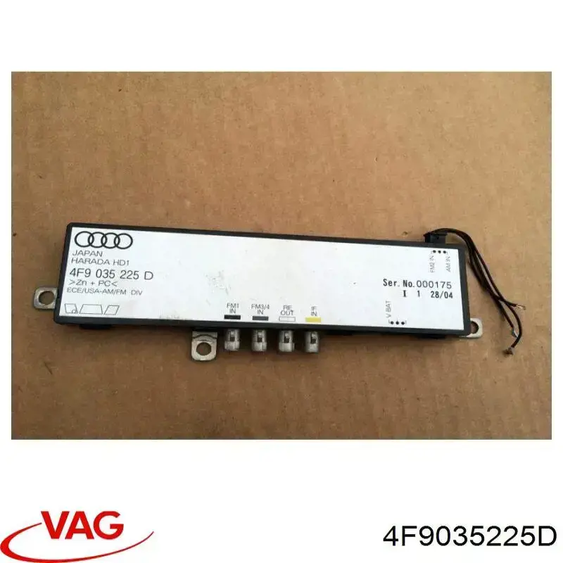 4F9035225D VAG Reforçador do sinal de antena