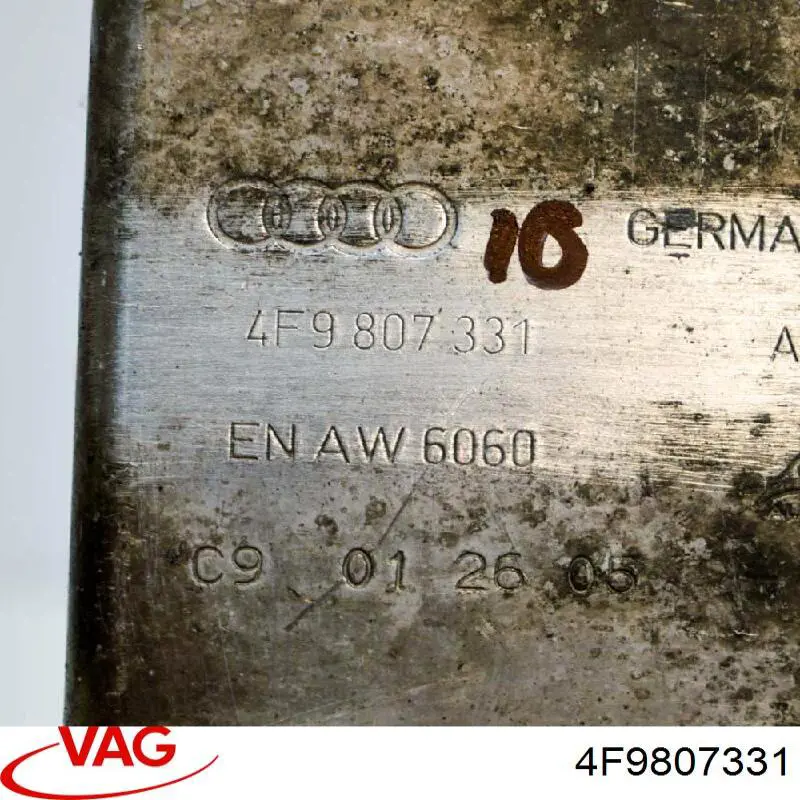 Compre 4F9807331 VAG Consola de reforçador do pára-choque dianteiro