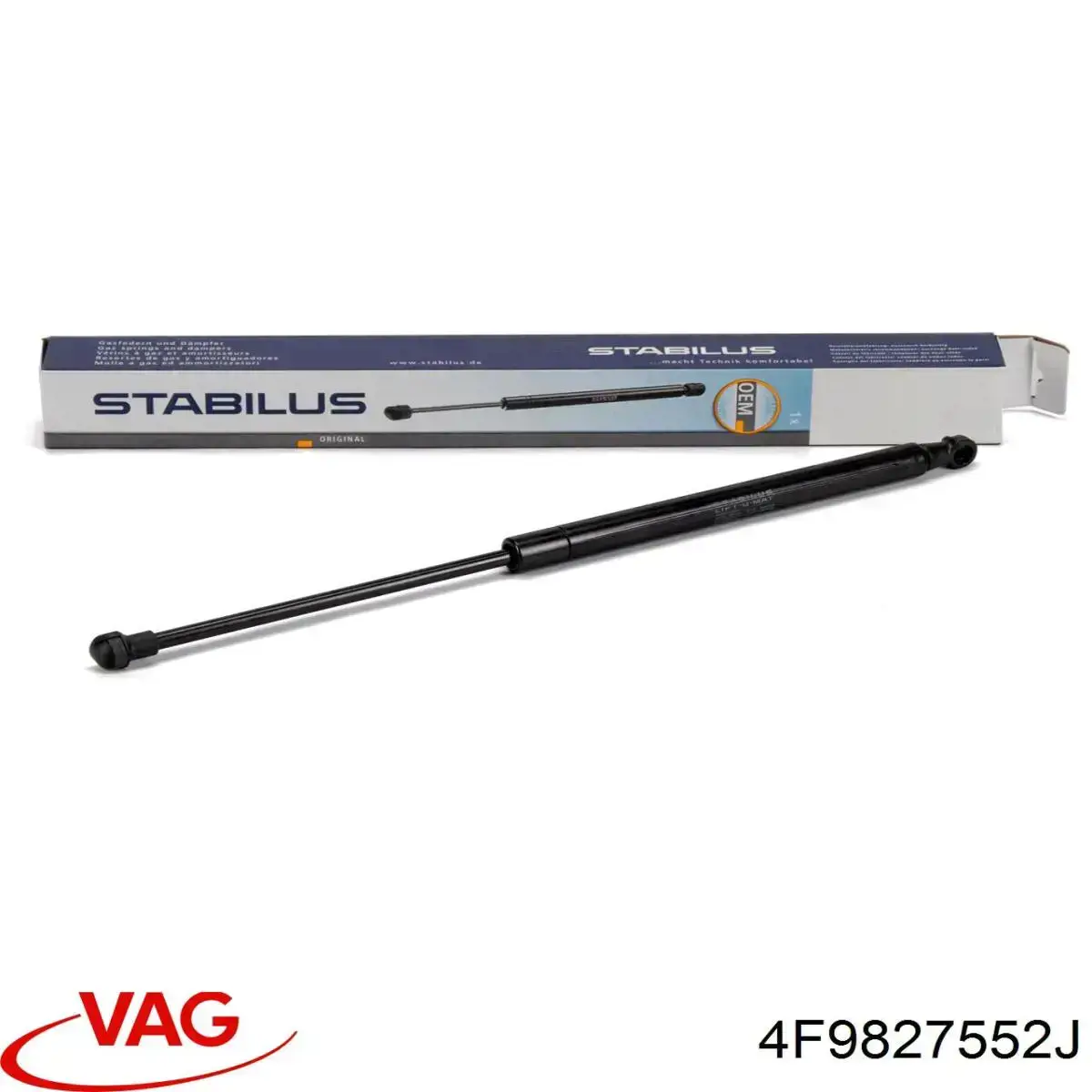 Amortecedor de tampa de porta-malas (de 3ª/5ª porta traseira) VAG 4F9827552J preço, a partir de 10,02 USD