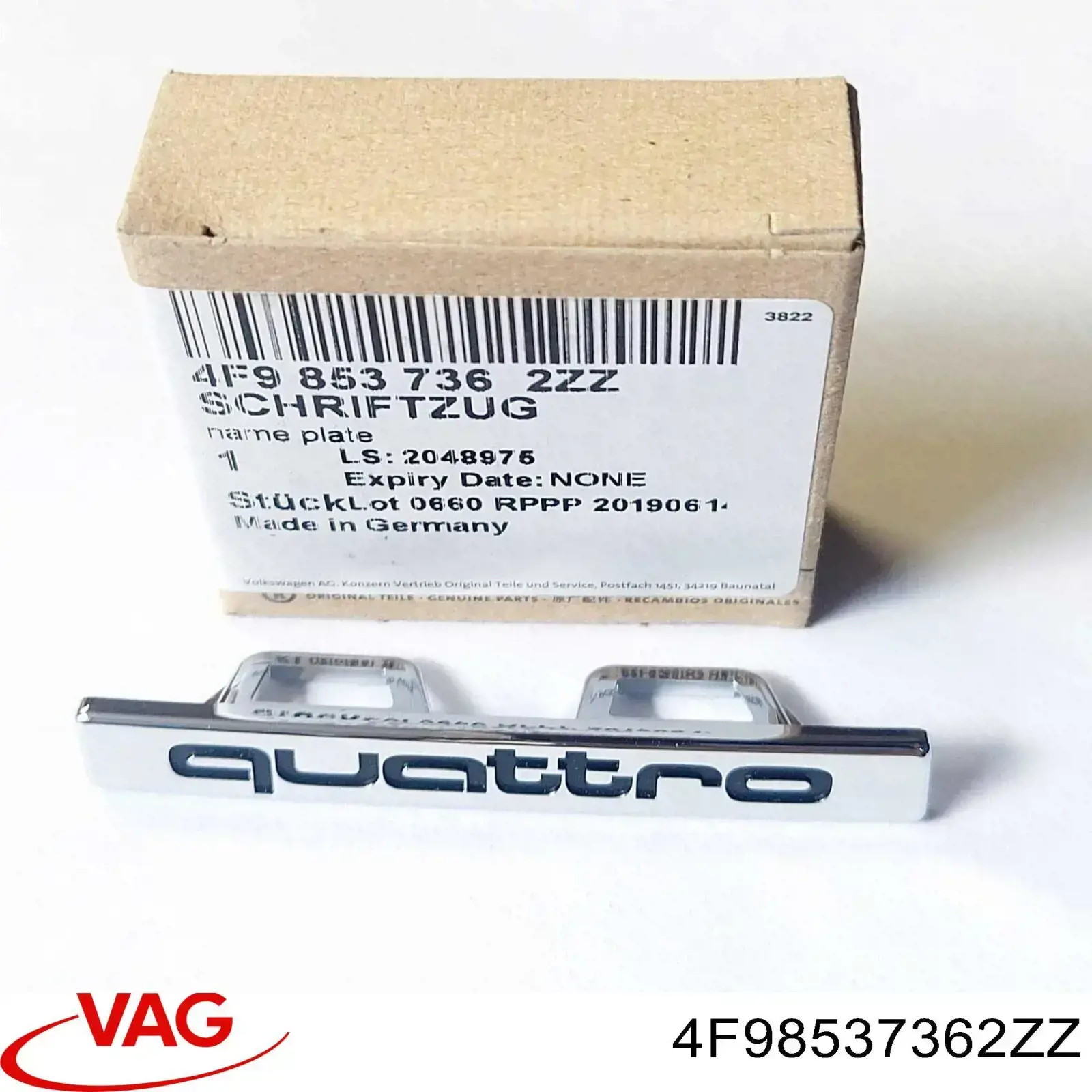  VAG 4F98537362ZZ preço, a partir de  USD