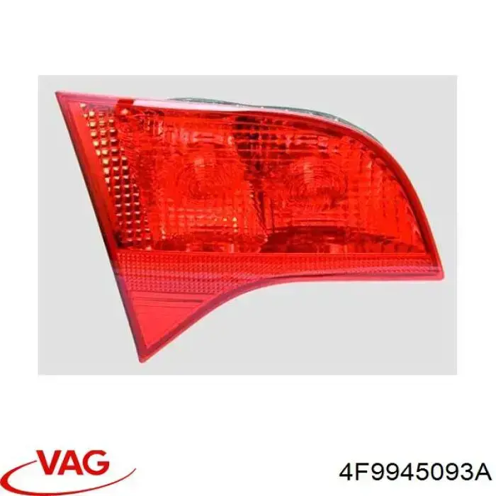 Compre 4F9945093A VAG Lanterna traseira esquerda interna
