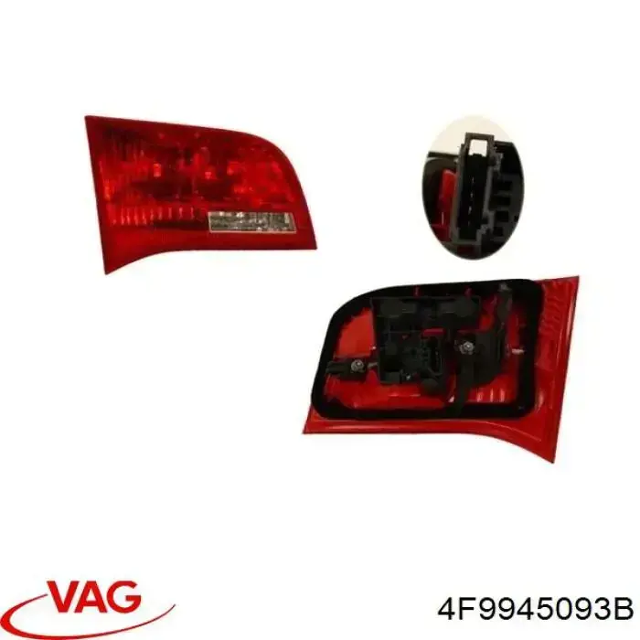 Lanterna traseira esquerda interna VAG 4F9945093B preço, a partir de 135,24 USD