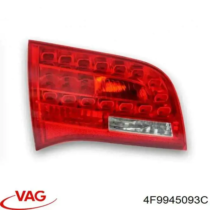 Compre 4F9945093C VAG Lanterna traseira esquerda interna