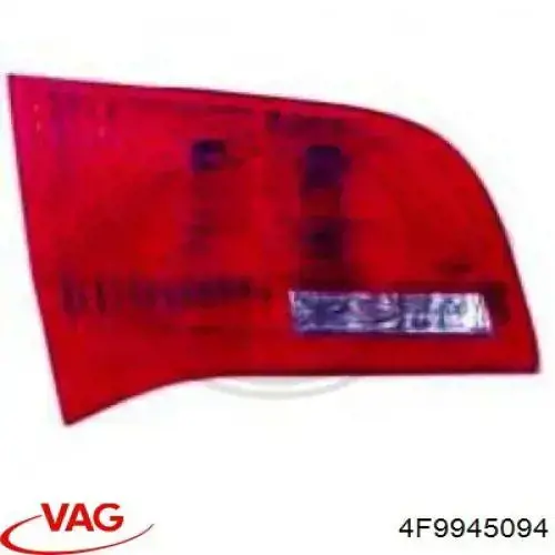 4F9945094 VAG Lanterna traseira direita interna