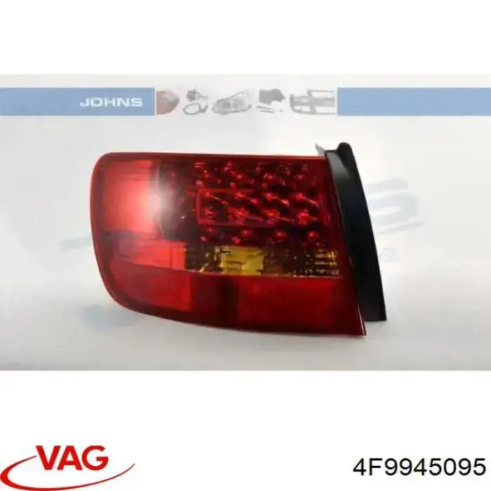 4F9945095 VAG Lanterna traseira esquerda externa