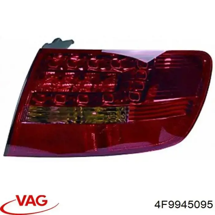 Lanterna traseira esquerda externa VAG 4F9945095 preço, a partir de 153,23 USD