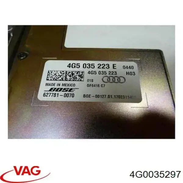Compre 4G0035297 VAG Alto-falante da porta dianteira