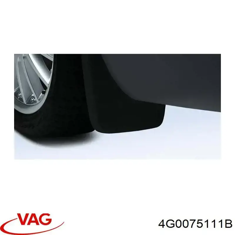 4G0075111B VAG Protetores de lama dianteiros, kit