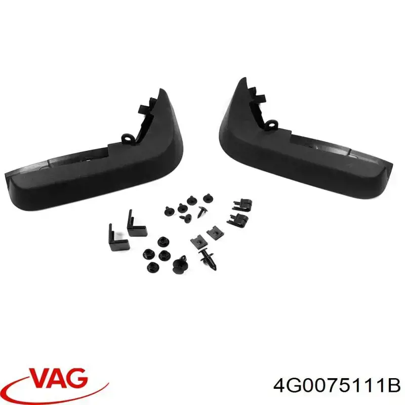 Protetores de lama dianteiros, kit VAG 4G0075111B preço, a partir de 117,14 USD
