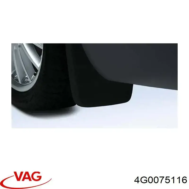4G0075116 VAG Protetores de lama dianteiros, kit