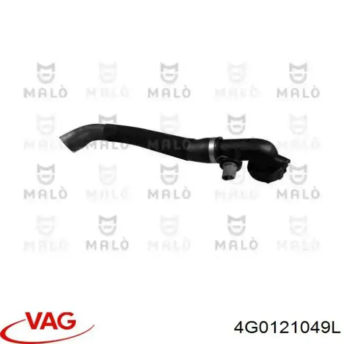 4G0121049L VAG Mangueira (cano derivado) inferior do radiador de esfriamento