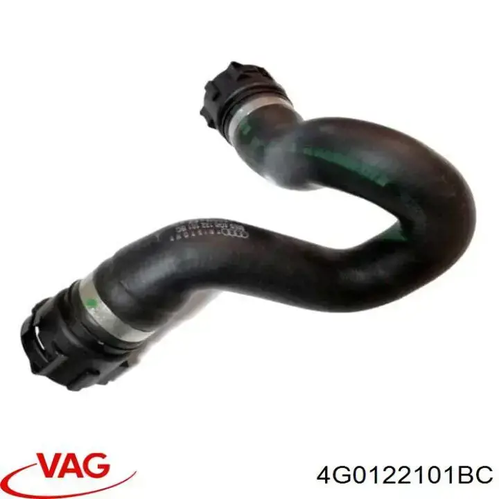 4G0122101BC VAG Mangueira (cano derivado) do radiador de esfriamento superior