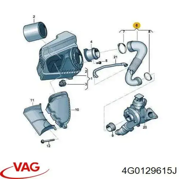  VAG 4G0129615J preço, a partir de 121,84 USD