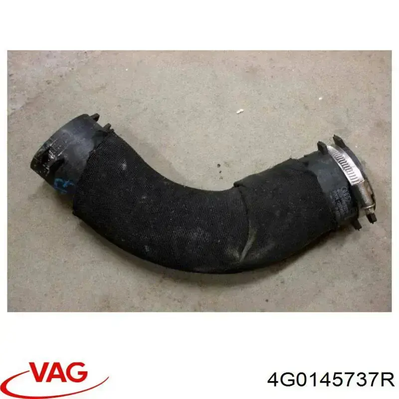 4G0145737R VAG Cano derivado de ar, da válvula de borboleta