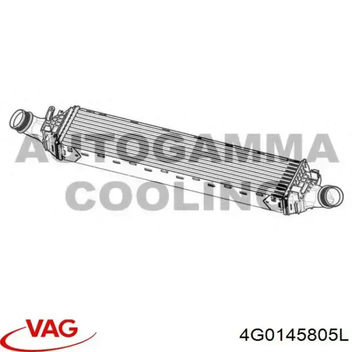 Radiador de intercooler VAG 4G0145805L preço, a partir de 207,96 USD