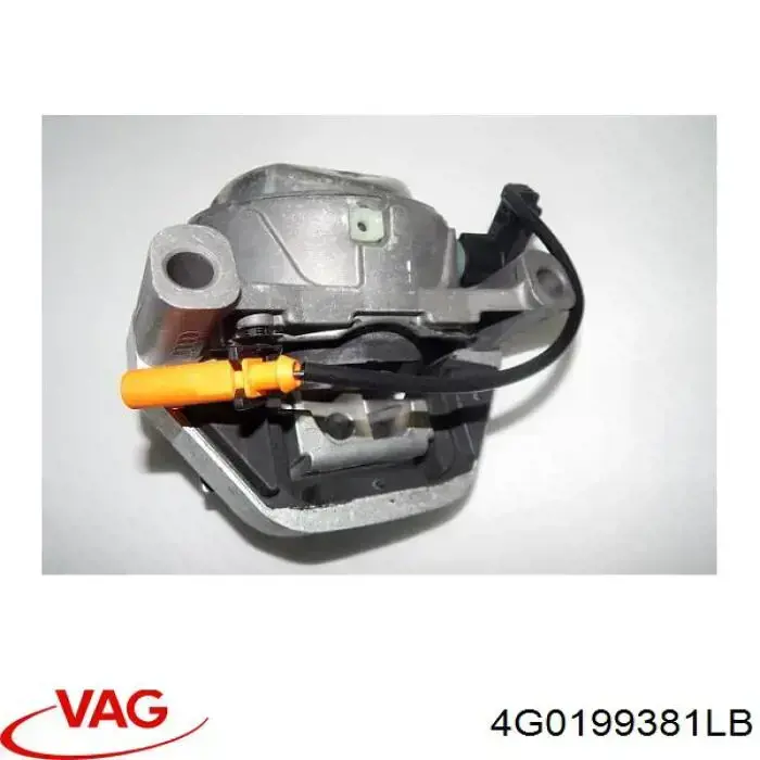 4G0199381LB VAG Coxim (suporte) direito de motor