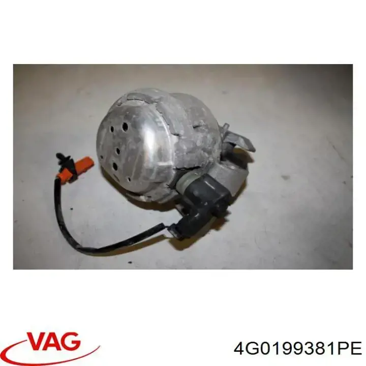 4G0199381PE VAG Coxim (suporte) esquerdo de motor