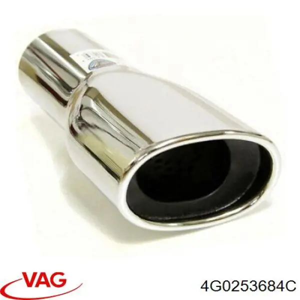 4G0253684C VAG Bocal para o silenciador