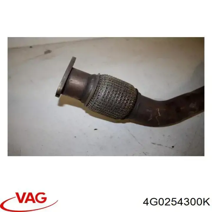 Compre 4G0254300K VAG Tubo de escape, desde o catalisador até o silenciador