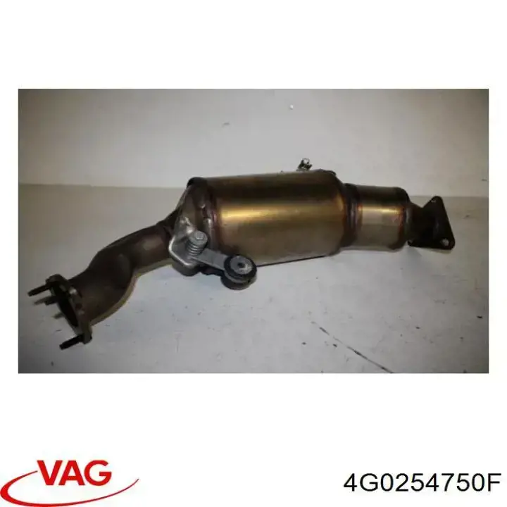 4G0254750FX VAG Filtro de partículas do sistema dos gases de escape