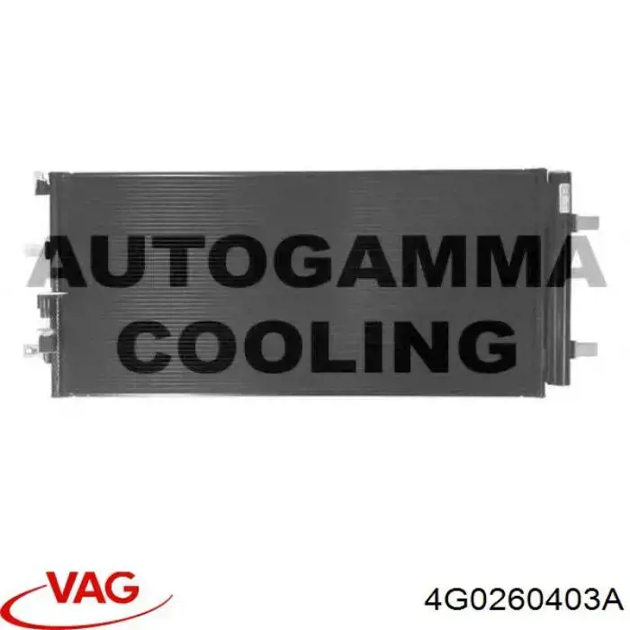 4G0260403A VAG Radiador de aparelho de ar condicionado