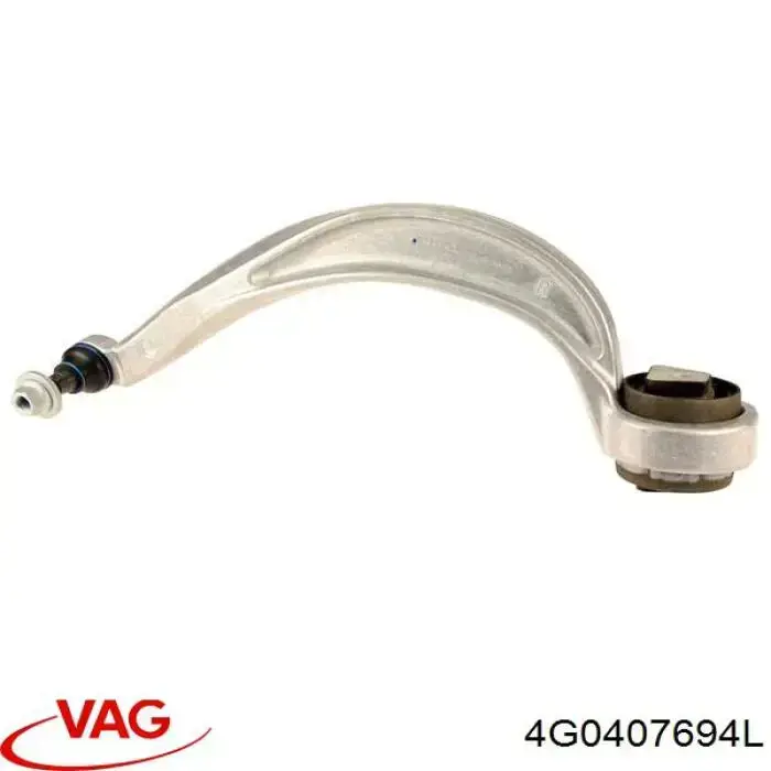 Braço oscilante inferior direito de suspensão dianteira VAG 4G0407694L preço, a partir de 117,64 USD