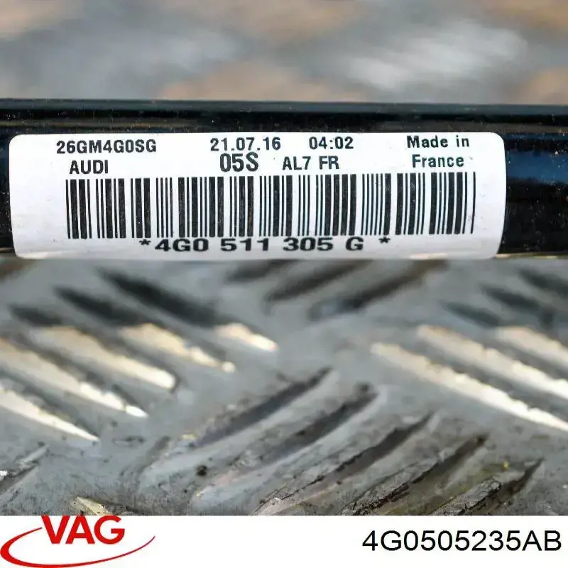 Compre 4G0505235AB VAG Viga de suspensão traseira (plataforma veicular)