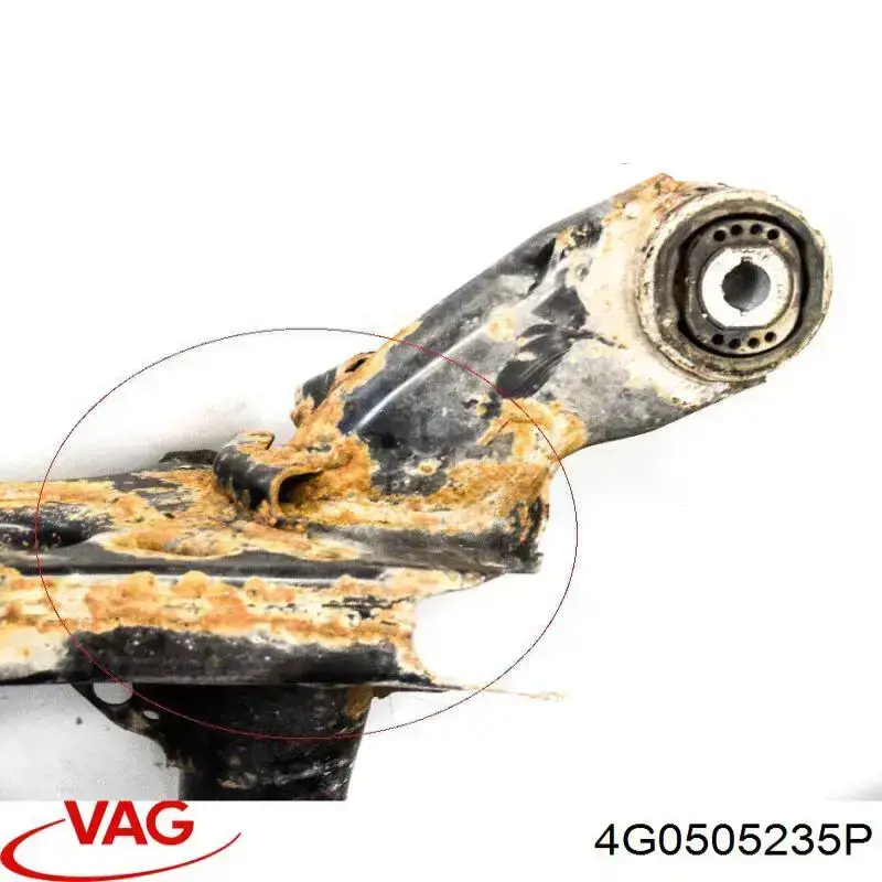 Compre 4G0505235P VAG Viga de suspensão traseira (plataforma veicular)