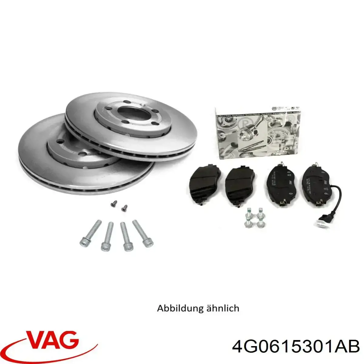 Disco do freio dianteiro VAG 4G0615301AB preço, a partir de 157,51 USD