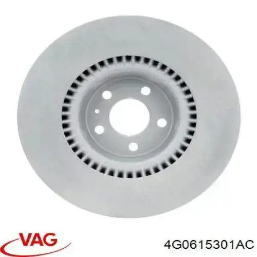 Disco do freio dianteiro VAG 4G0615301AC preço, a partir de 135,86 USD