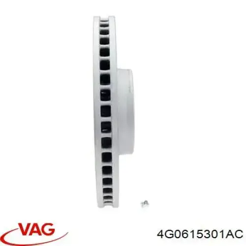 Compre 4G0615301AC VAG Disco do freio dianteiro