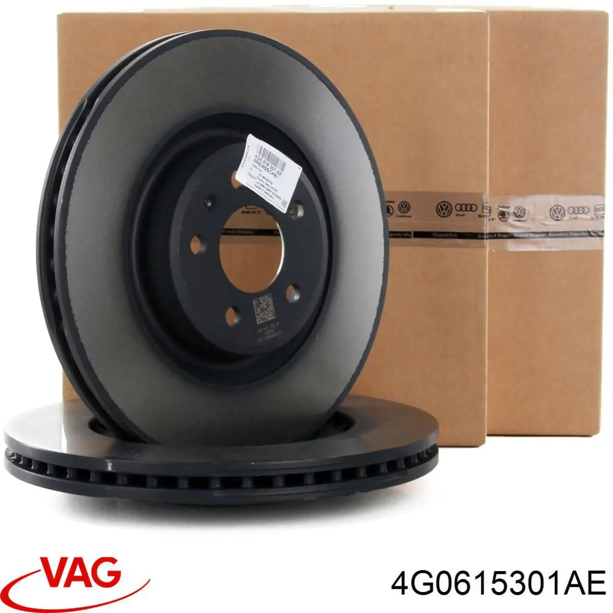 Disco do freio dianteiro VAG 4G0615301AE preço, a partir de 87,15 USD
