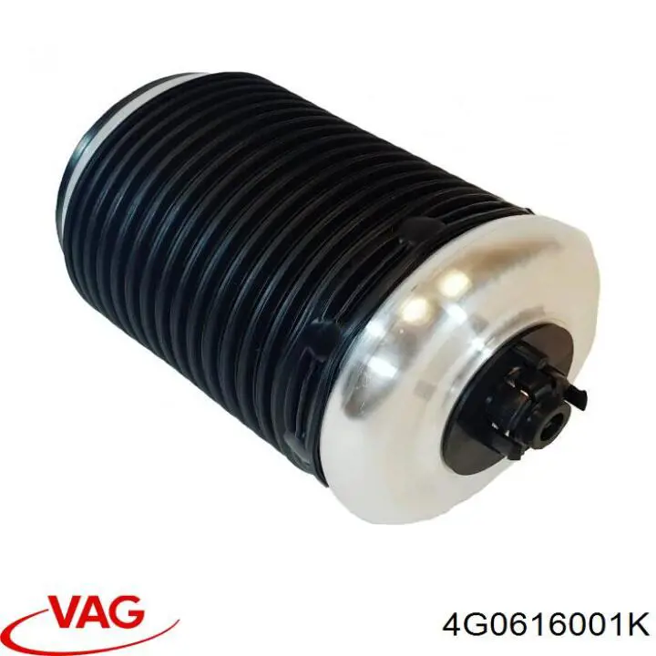 4G0616001K VAG Coxim pneumático (suspensão de lâminas pneumática) do eixo traseiro