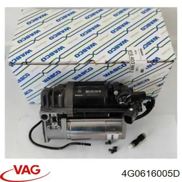 4G0616005D VAG Compressor de bombeio pneumático (de amortecedores)