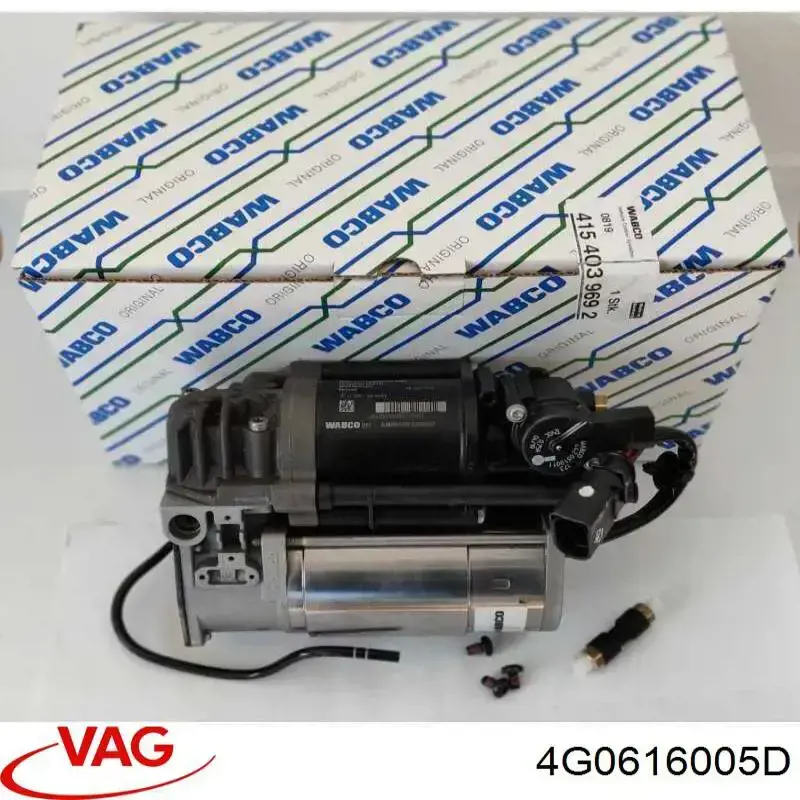 Compre 4G0616005D VAG Compressor de bombeio pneumático (de amortecedores)