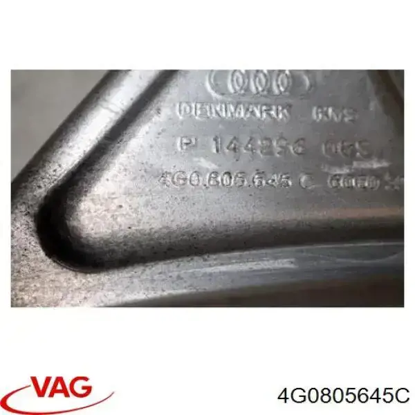 4G0805645C VAG Barra separadora direita das vigas dianteiras de suspensão