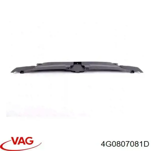 4G0807081D VAG Conduto de ar/defletor do radiador, superior