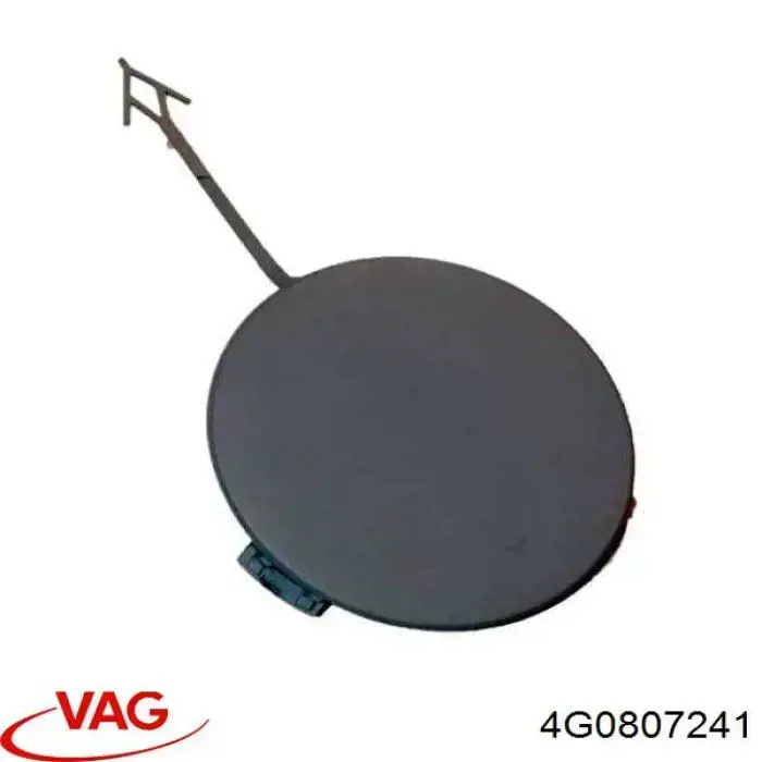 4G0807241 VAG Tampão dianteira do pára-choque do gancho de reboque