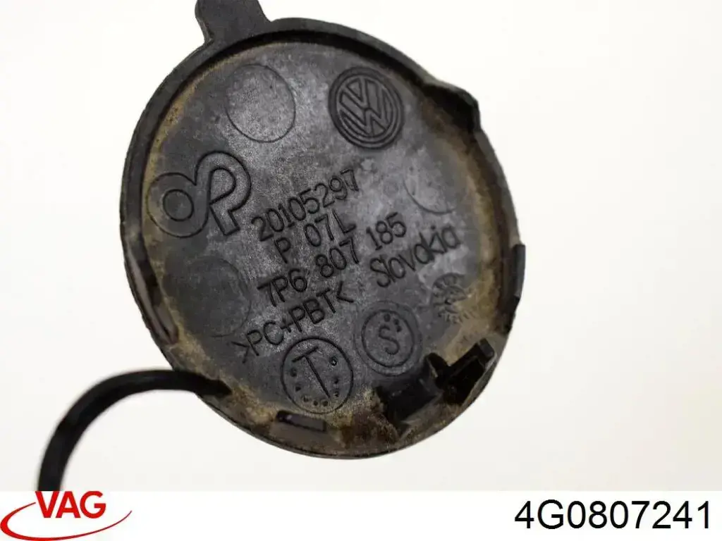 Tampão dianteira do pára-choque do gancho de reboque VAG 4G0807241 preço, a partir de 3,50 USD