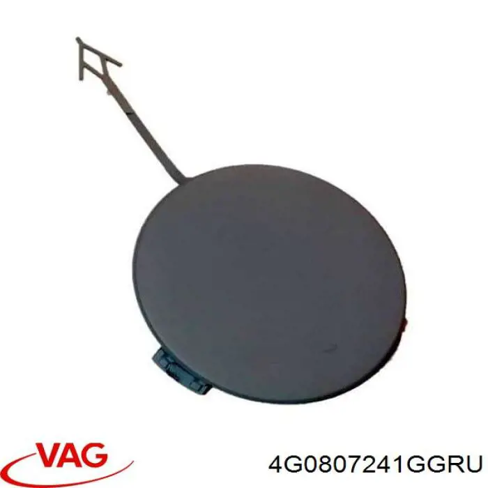 4G0807241GGRU VAG Tampão dianteira do pára-choque do gancho de reboque