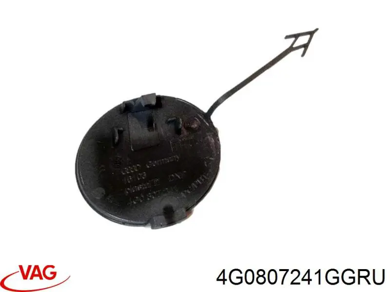Tampão dianteira do pára-choque do gancho de reboque VAG 4G0807241GGRU preço, a partir de 21,14 USD