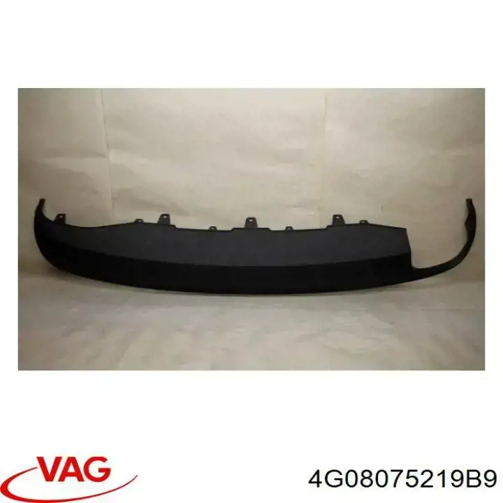 4G08075219B9 VAG Spoiler do pára-choque traseiro