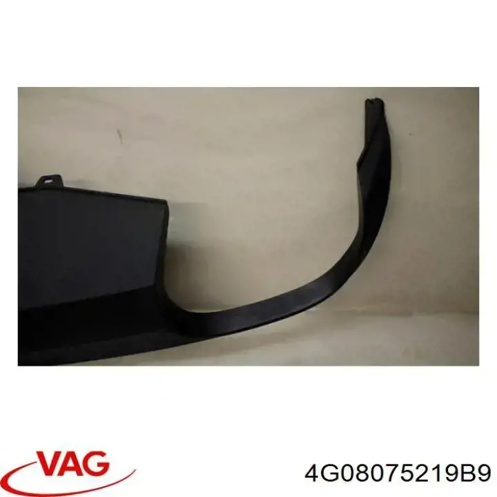 Spoiler do pára-choque traseiro VAG 4G08075219B9 preço, a partir de 57,34 USD