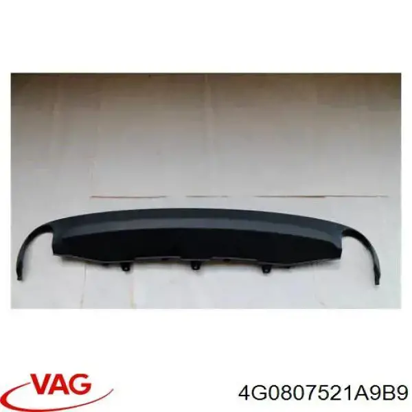 AD0381861 Prasco Spoiler do pára-choque traseiro